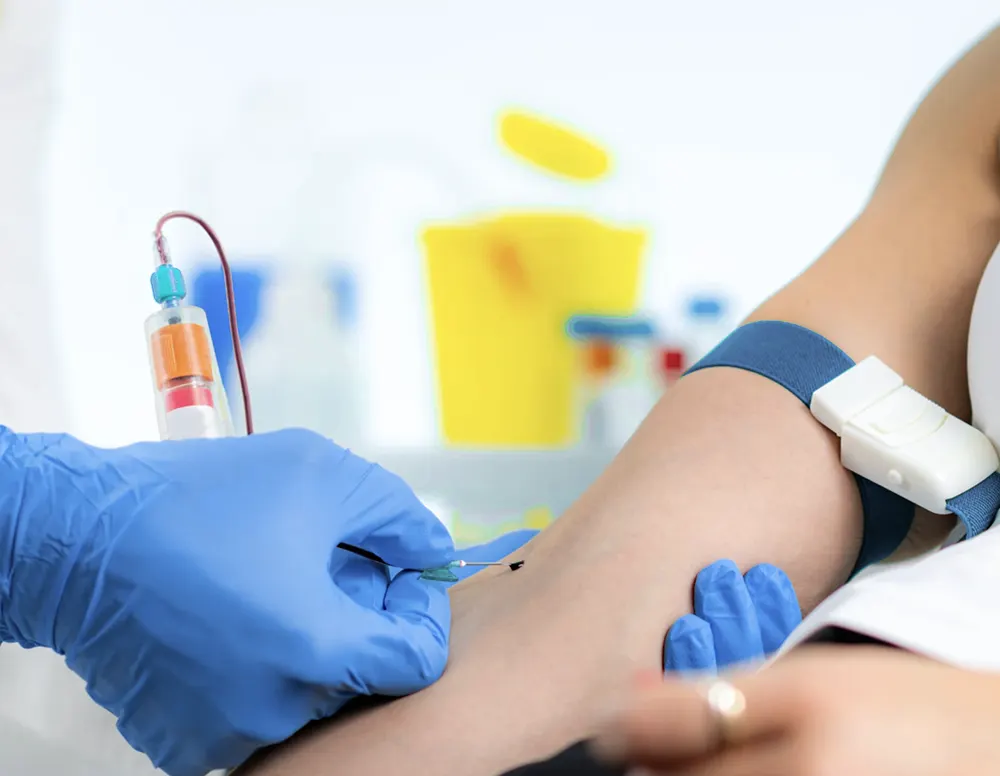 phlebotomy stations